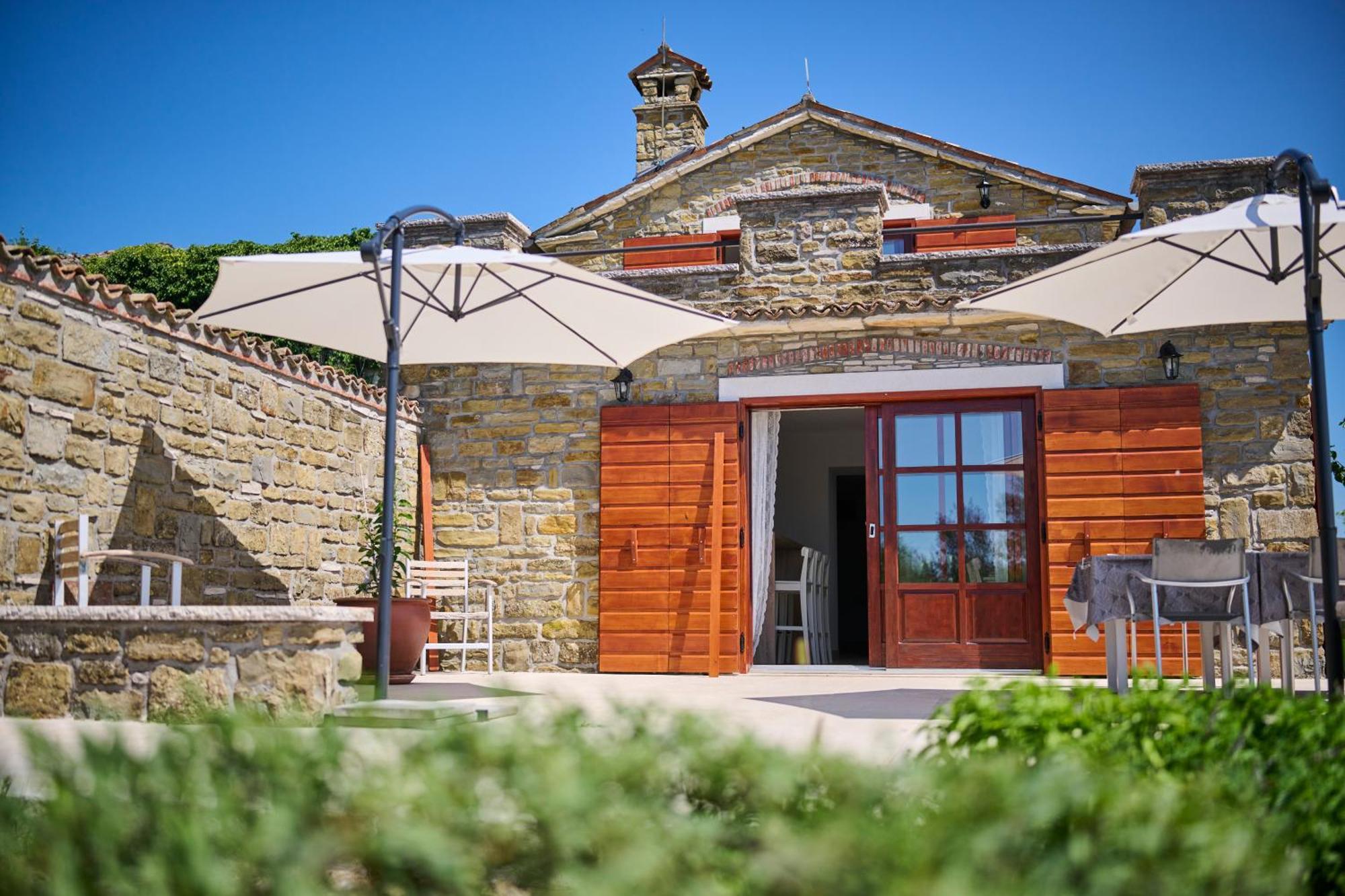 Вилла Casa Del Conte - Peaceful Hideaway In North Istria Грожнян Экстерьер фото