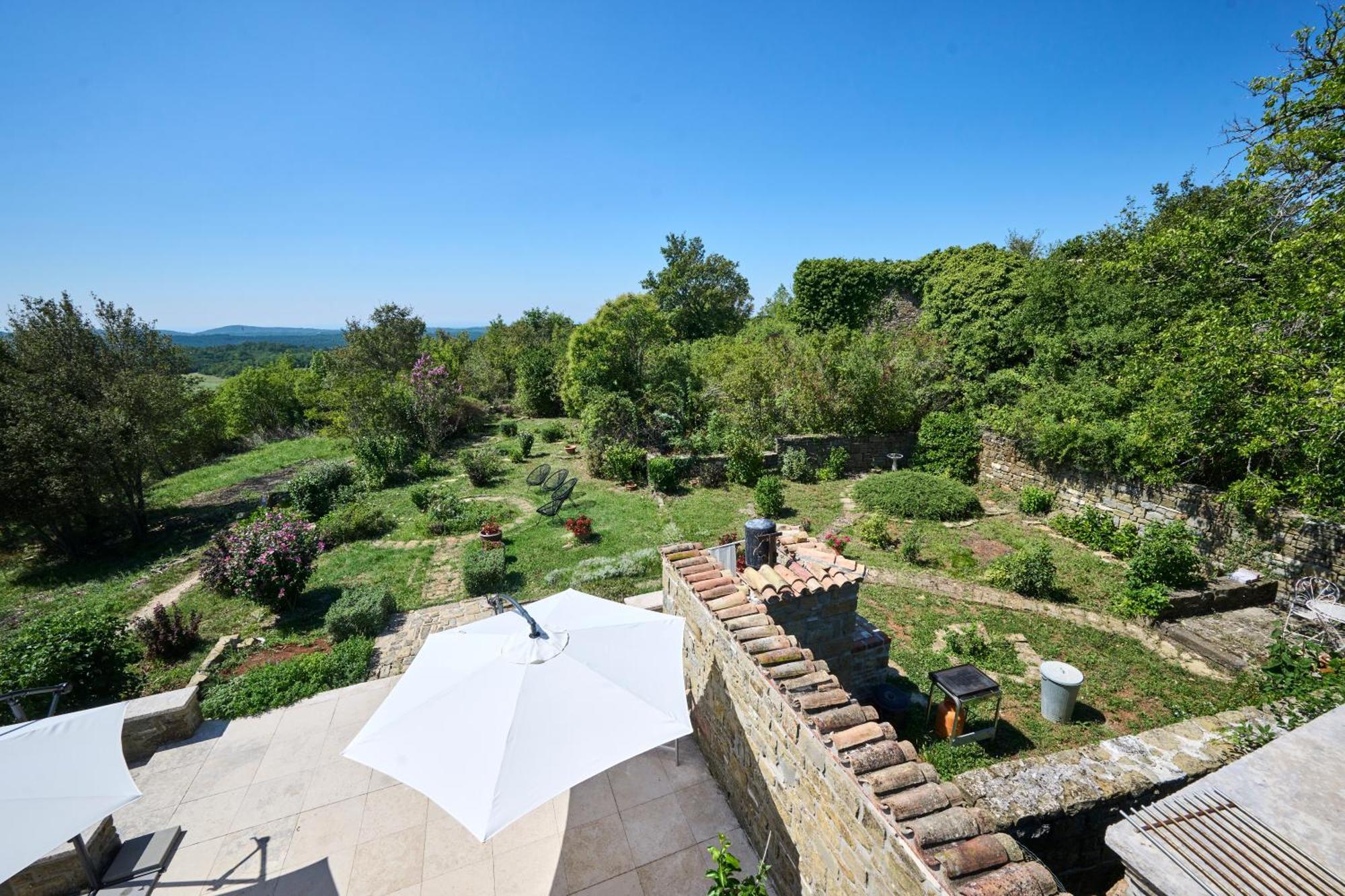 Вилла Casa Del Conte - Peaceful Hideaway In North Istria Грожнян Экстерьер фото