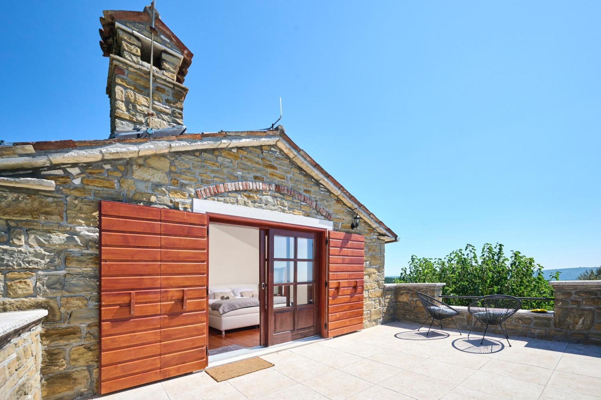 Вилла Casa Del Conte - Peaceful Hideaway In North Istria Грожнян Экстерьер фото
